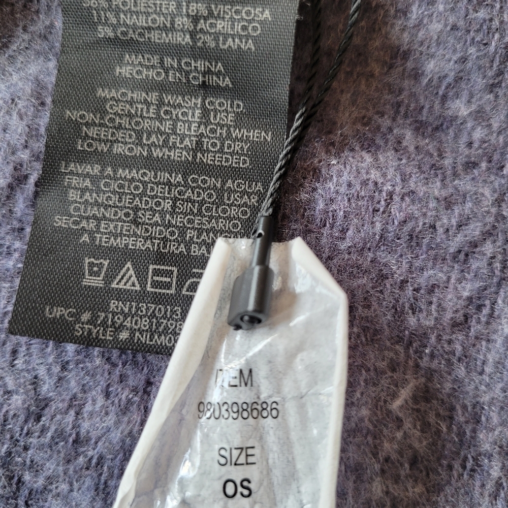 Banana Republic Charcoal Knit Poncho - Picture 4 of 5